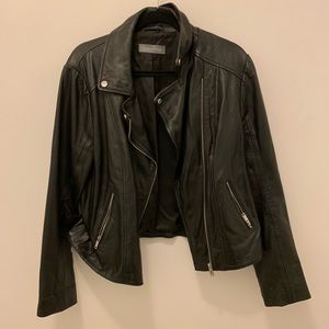 Classic Real Leather Biker Jacket
